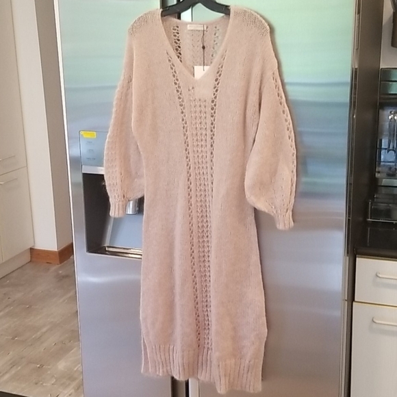 💕SPELL & THE GYPSY💕 Knit Midi Sweater Dress  S/M - Picture 11 of 16